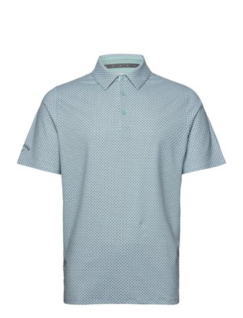 Textured Chev Printed Polo Blue Callaway