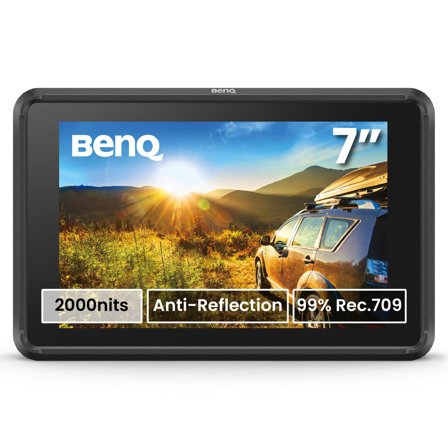 BenQ 7"" PVS7 | On-Camera Monitor | 1920x1200 | IPS | 30ms | 60Hz | 3years | Non-stock Item