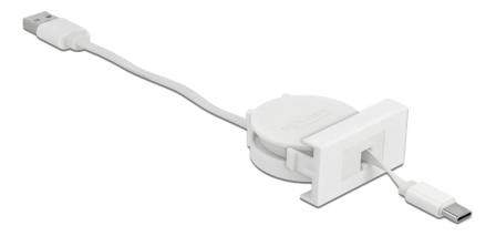 Delock USB type C-kabel - USB til USB-C - 50 cm