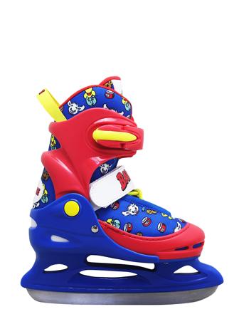 Bamse Skates Adjustable 30-33 Toys Outdoor Toys Ice Skates Multi/patterned SportMe