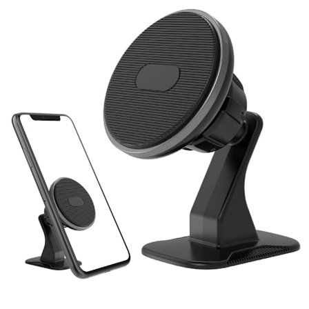 Universal UN-102 drejelig magnetisk telefonholder