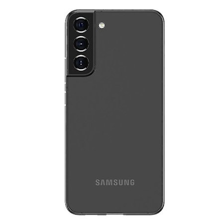 For Samsung Galaxy S22+ 5G PP Ultratynn Matt Telefondeksel Smartphone Bakdeksel Svart-Perfekt Transparent, Svart Stil B Samsung Galaxy S22+ 5G
