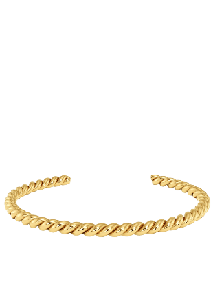 Edblad Twine Bangle Gold Accessoarer Herr Guld LARGE