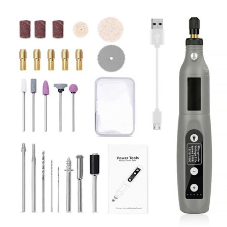 Wireless Grinder Electric Grinding Pen GRAY