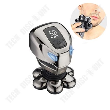 Eldrev - TECH DISCOUNT - TD - 7 roterande huvuden - IPX6 vattentålighet - Bytbara blad