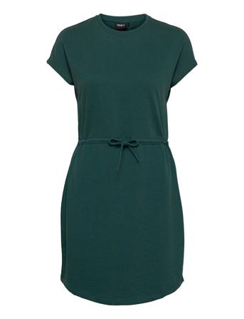 Onlsoft S/S String Dress Swt Green ONLY