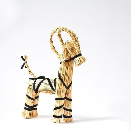 by Benson Julbock Juldekorationer Svart 40 cm