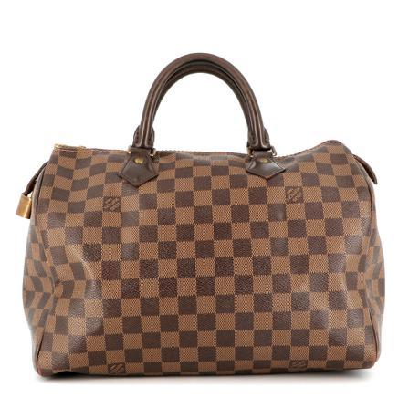 Louis Vuitton Vintage Handbags brun, Dam Vintage Väskor, Dam, Storlek: ONE SIZE