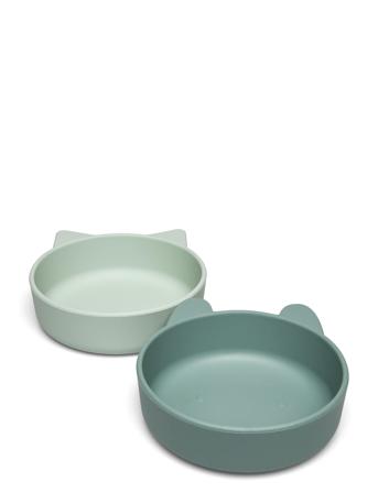 Vanessa Bowl 2-Pack Home Meal Time Plates & Bowls Bowls Grønn Liewood*Betinget Tilbud
