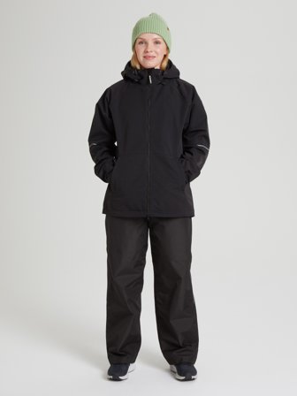 Polarn O. Pyret - Stormy, waterproof shell jacket for adult - L - Childrenswear - black