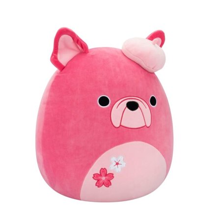 Squishmallows Kosedyr Plysj Fransk-Bulldog 40cm