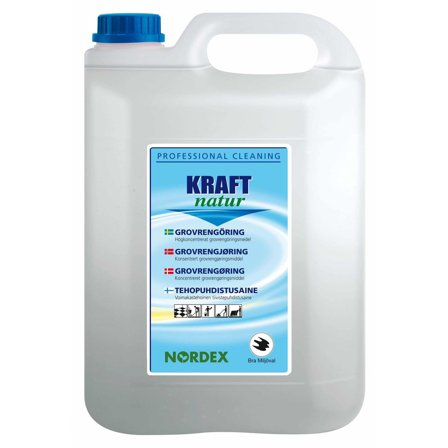 NORDEX Grovrengöring Kraft Nature, utan parfym, 5l - Lyreco - Städ och hygien - Rengöringsmedel - Grovrent