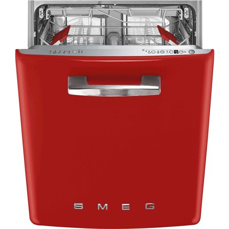 Smeg STFABRD3 opvaskemaskine til underbygning, rød | KitchenOne