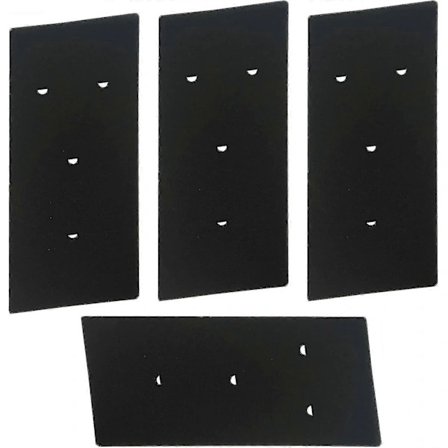 4 stk. Filter til Varmepumpetørketrommel - Erstatningsfilter for Bauknecht, Privileg, Whirlpool Modeller