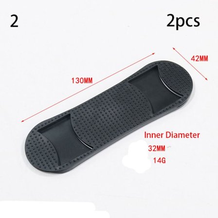 2 stk. rygsæk skulderrem skulderpude 130X42MM