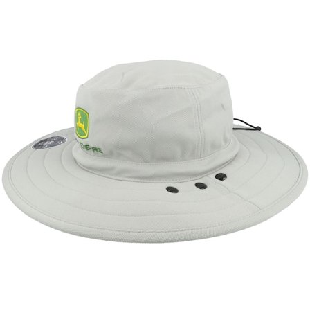John Deere - Grey - bucket - Hat - Hat With Panels Charcoal Bucket - Hatstore