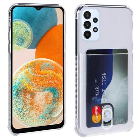 Silikon Skal Med Kortplats Samsung Galaxy A23 5g
