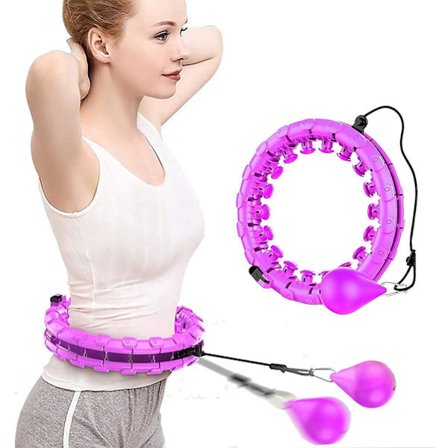 Hula Hoop, Intelligently Adjustable Wide Hula Hoop Fitness And Massage