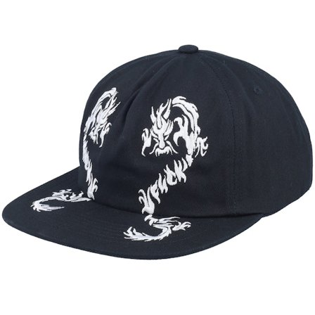 HUF - Noir snapback Casquette - Twin Dragon Black Snapback @ Hatstore