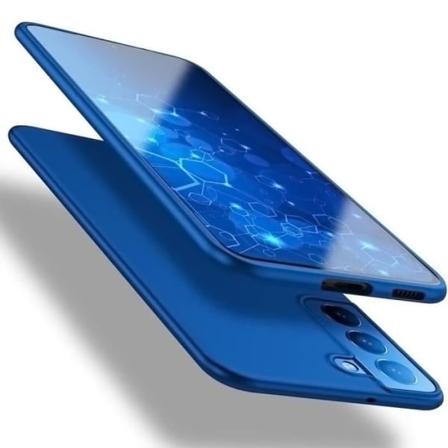 Silikonetui til Samsung A14 4G/5G - Ultratynd Blød beskyttelse Blå Blå