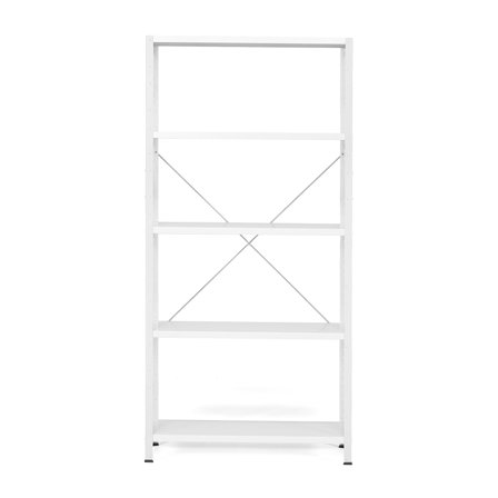 Regalsystem IDEAL, Grundmodul, 1970x1010x600 mm, grau