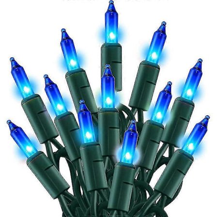 Jul Mini Lyslenke, 50 LED-lys med UL-sertifisering-FM-