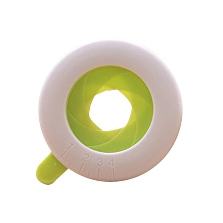 Spaghetti-mätare med 4 justerbara kugghjul för pasta-portionering