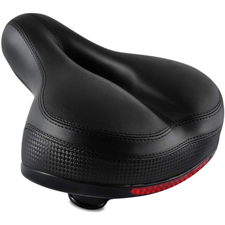 Mukava pyörän satula, pyörän satulan vaihto heijastava satula