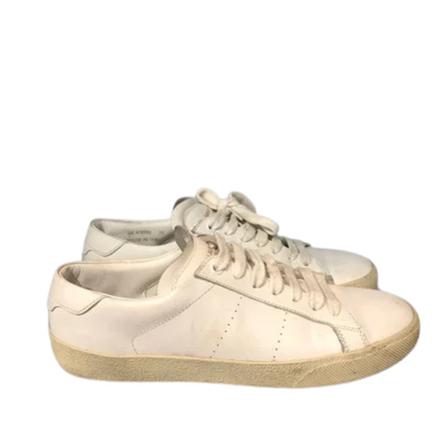 Saint Laurent Vintage - Vintage Skor - Vit - Dam - Storlek: 38 Eu, Dam, Storlek: 38 EU