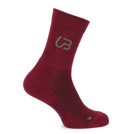 Urberg Hiking Wool Sock Unisex hiking socks Red 44-47