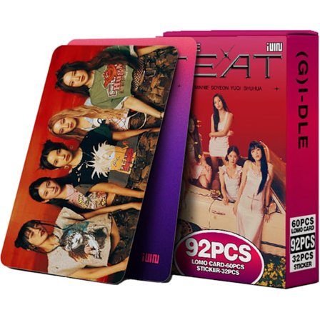 Kpopbp (G) I-Dle 92 st Värme Album Fotokort Kpop Album