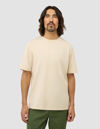 Shaping New Tomorrow - Supima T-shirt - Ivory Haze - Box Fit - Male - Size L