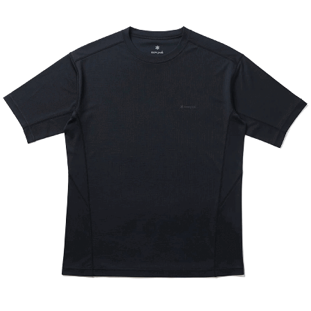 Snow Peak Pe Power Dry T-Shirt Black
