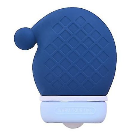 Mini Varmtvandsflaske Silikone Varmtvandspose, Mikrobølgeopvarmning Blød Vinter Varmtvandsflaske, Kreativ Julevarmtvandspose Til Seng Skole SX