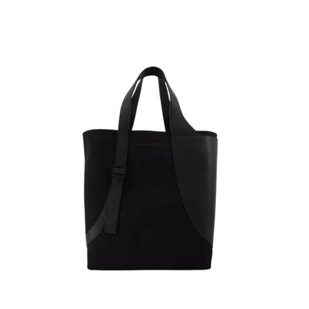 Alexander McQueen, Tote Bag Zwart, Dames, Maat:ONE Size,polyester
