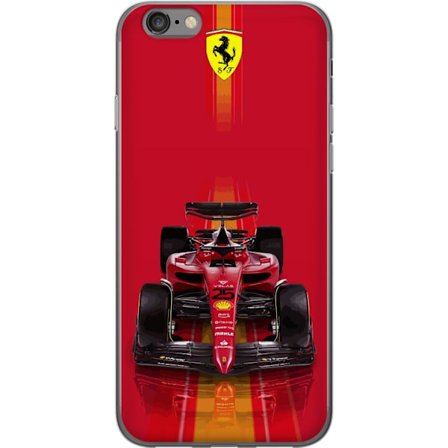 Yhteensopiva Puhelinkuori Apple Apple iPhone 6 Ferrari Formula 1 -auto ikonisessa punaisessa muotoilussa urheilullisella tarkkuudella