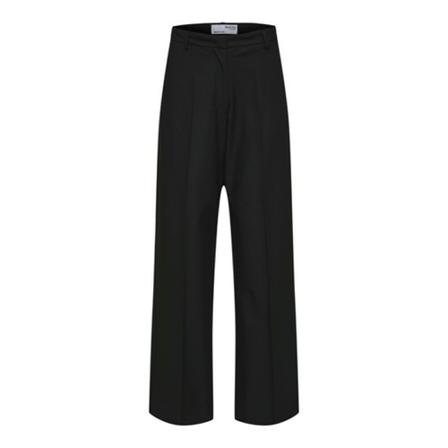 Selected Femme Eliana hw wide pant Sort, Dame Bukser