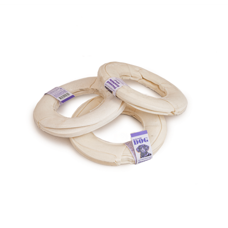 My favourite DOG - Presset ring av råskinn 15 cm - Hund - Hundegodbiter & tyggebein - Tyggeringer & tyggesnacks - ZOO.no