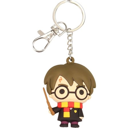 Harry Potter Goma Nyckelring Mjuk Gummi Nyckelring Present