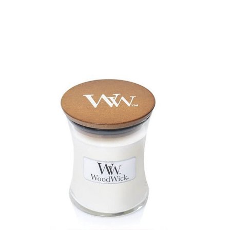 Woodwick Hourglass Candles Linen 85gr - Candela Profumata