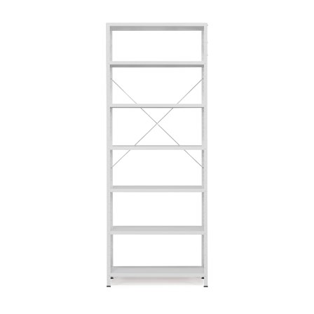 Regalsystem IDEAL, Grundmodul, 2500x1010x400 mm, grau