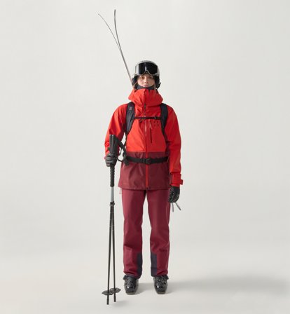 Haglöfs Alper Proof Pant Women Carmine Red - XS