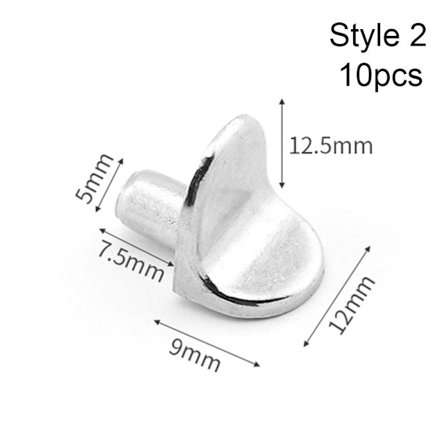 10st/pack Hyllstöd Panelhållare 10ST STYLE 2 10ST STYLE 10Pcs Style 2