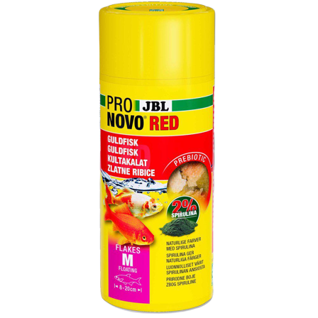 JBL - Pronovo Red Flakes M 250 ml - Akvaristikk - Fiskefôr & fiskemat - Flakfôr - ZOO.no