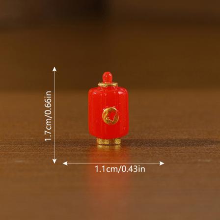 Miniatyr Nyår Av Micro Landscape Diy Heminredning