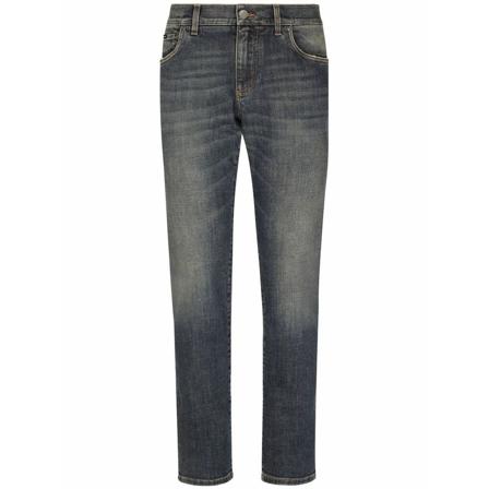 Dolce & Gabbana Straight Jeans blå, Herr, Herr, Storlek: S