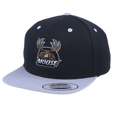 Hunter - Svart snapback Keps - Kids Moose Black/Grey Snapback @ Hatstore