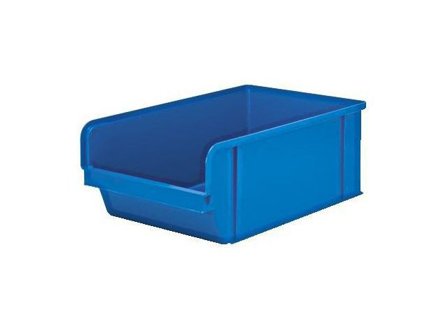 Förvaringslåda, 3 l, polypropylen, blå - Lyreco - Skolmöbler och inredning - Förvaringsmöbler - Backar, boxar och korgar