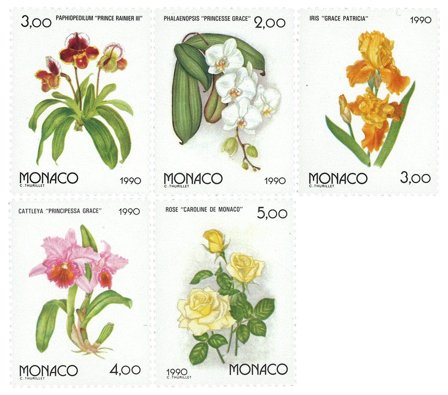 Monaco 1990 - YT 1710/14 Osaka 90 - Postfrisk sæt - Postfrisk sæt