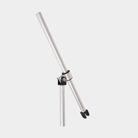 Par de pernas com tubo de ligação para bases de guarda-mancebo com pino NOA, incl. suportes NOA, 2 unid.